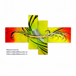 Handmade Modern Abstract Art Oil Painting #22624 Handmade Modern Abstract Art Oil Painting #22624